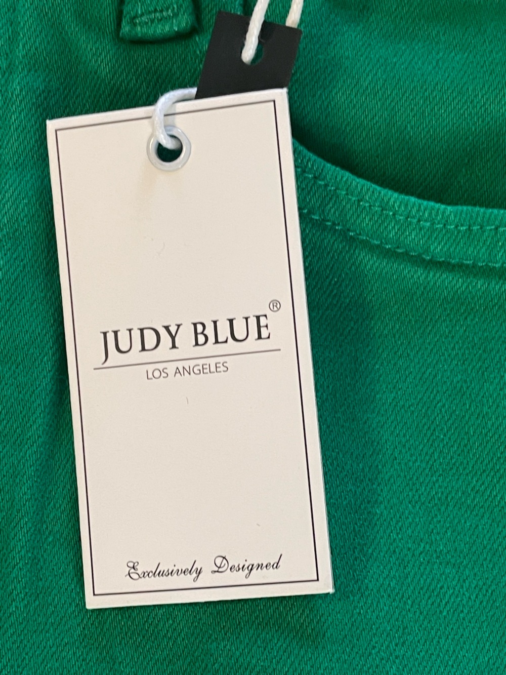 Judy Blue NWT Women’s High Waist Kelly Green Tummy Control Top Shorts. Medium - Picture 8 of 12